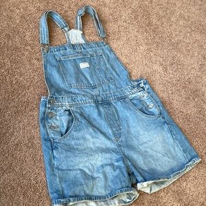 Levi Strauss shortalls. Size large